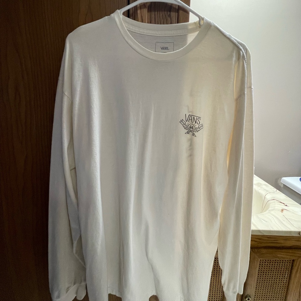 White vans long sleeve shirt